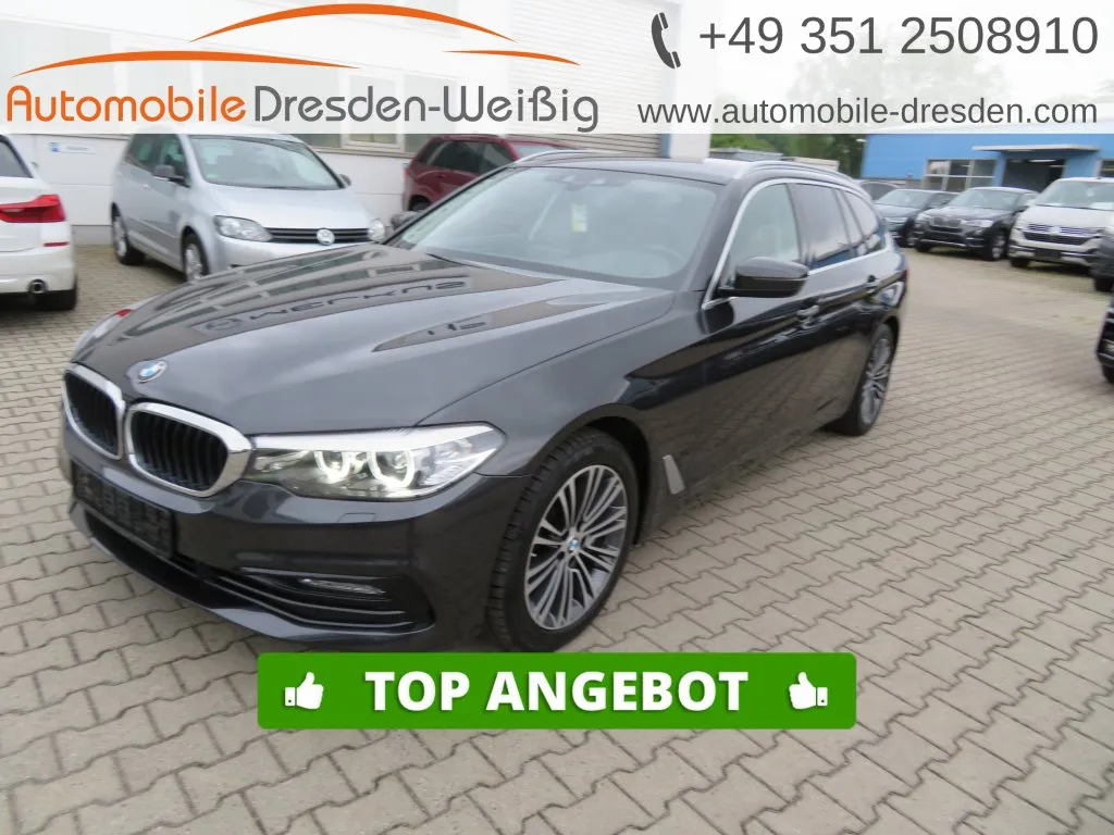 BMW 525 D TOURING SPORT LINE*NAVI PROF*H&K*AHK*DAB* Image 2