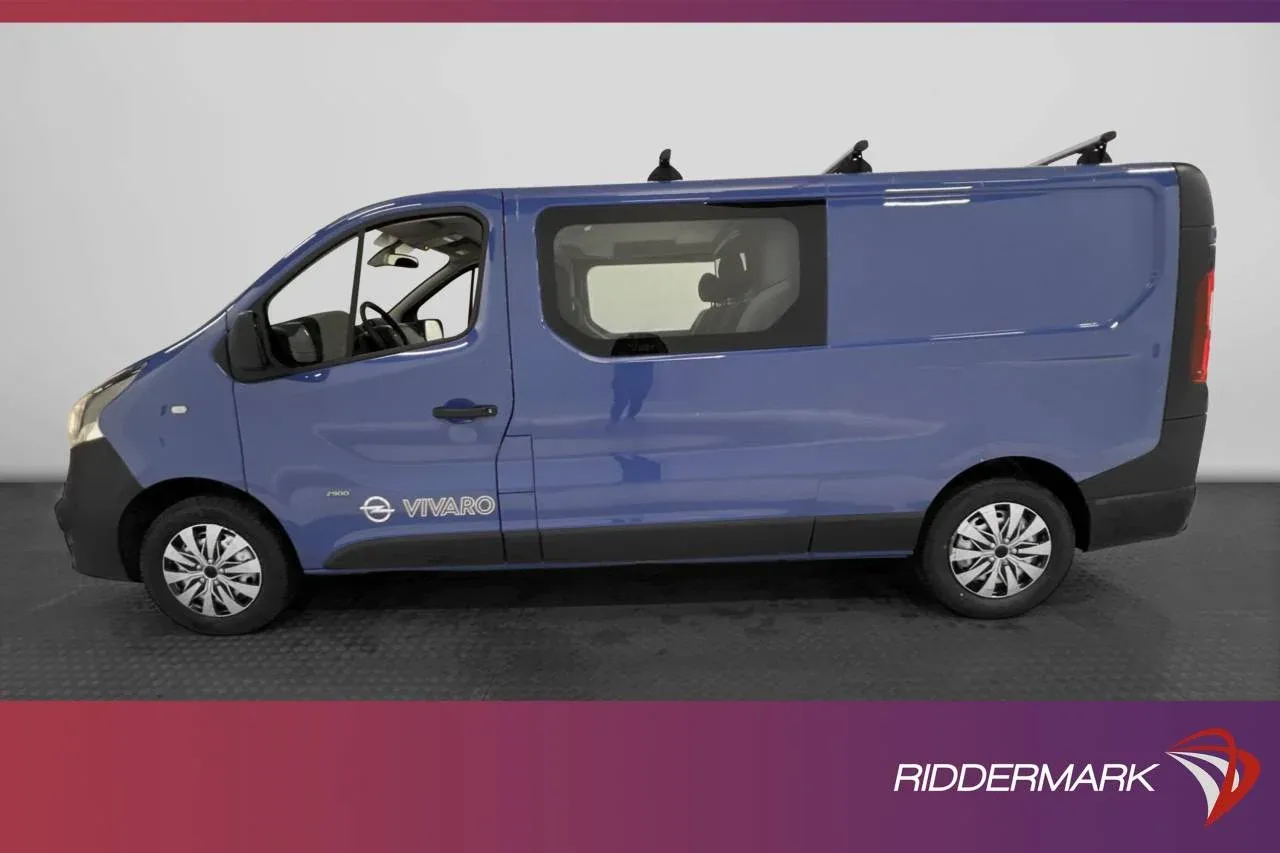 Opel Vivaro CrewVan L2 115hk Dragkrok B-Kamera 6-Sits Moms Image 1